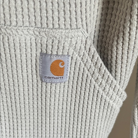 Carhartt Light Gray Women's Hoodie - Picture 3 of 5